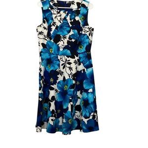 AB Studio Floral Dress Sleeveless Sz.12